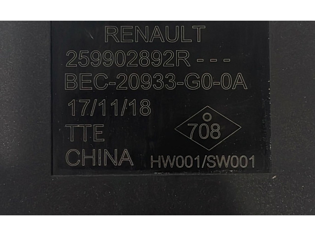 Блок управления    Smart ForFour II W453