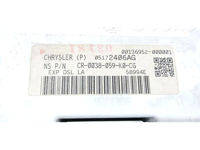 Панель приборов 5172406AG Jeep Grand Cherokee (WK)