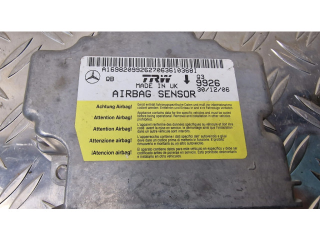 Блок подушек безопасности A1698209926   Mercedes-Benz A W169