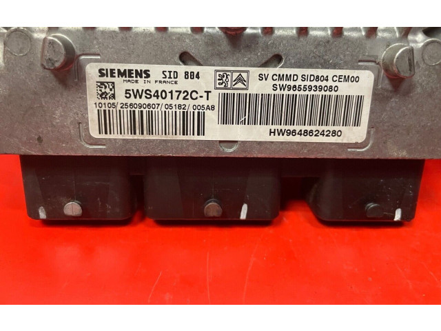 Řídící jednotka 5WS40172C-T, 9648624280 Citroen C3 Pluriel 2003