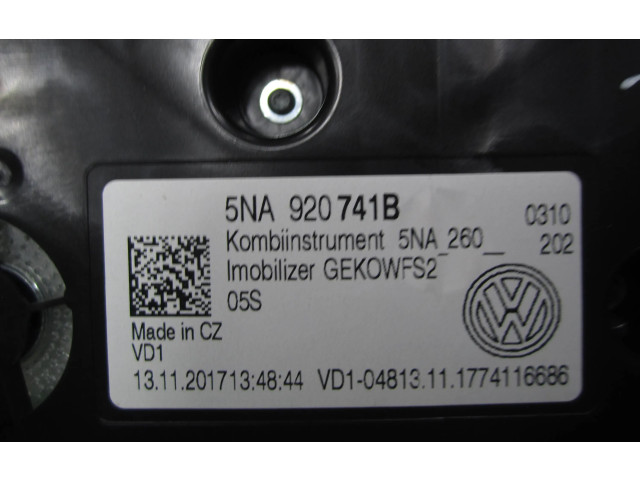Přístrojová deska Volkswagen Tiguan 2018 5NA920741B, 5NA260
