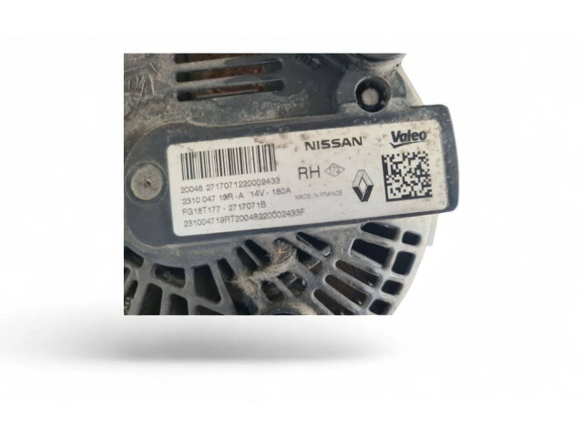 Генератор 231005933R, 231005933R   Dacia Dokker      