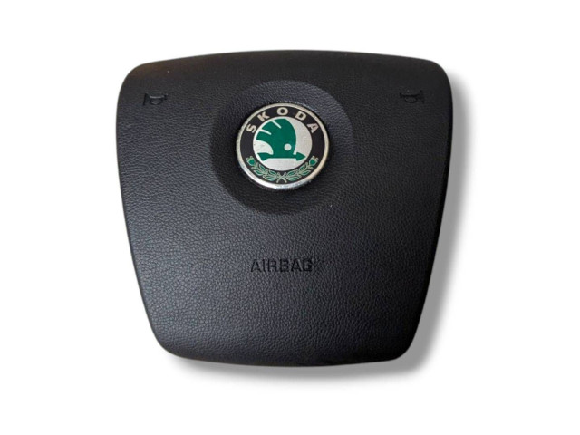 Подушка безопасности водителя 5J0880201D   Skoda Fabia Mk2 (5J)