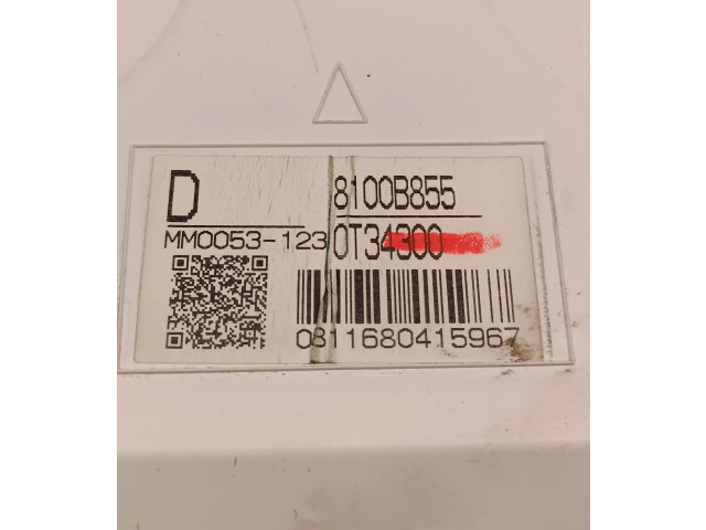 Панель приборов 8100B855, 0811680415967 Mitsubishi Outlander