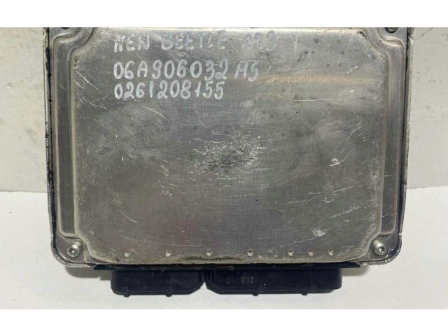 Блок управления двигателя 06A906032MS, 0261208155   Volkswagen New Beetle