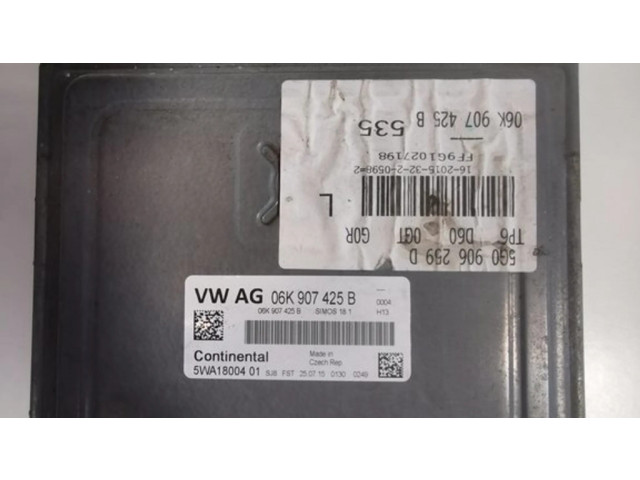 Řídící jednotka 06K907425B, 06K907425   Audi A3 S3 8V 2015