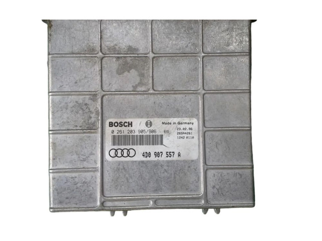 Блок управления двигателя 4D0907557A, 4D0907557A   Audi A8 S8 D2 4D