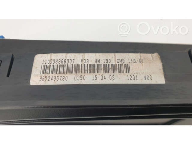 Панель приборов 9652496780   Citroen Xsara Picasso       