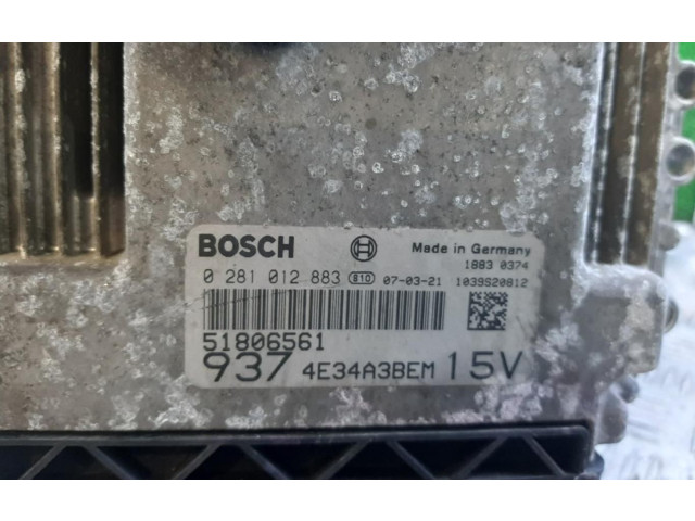 Блок управления двигателем Блок управления 51806561   Alfa Romeo GT