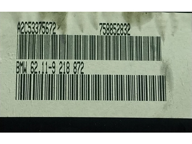 Přístrojová deska BMW X6 E71 2014 62109236833, 9218872