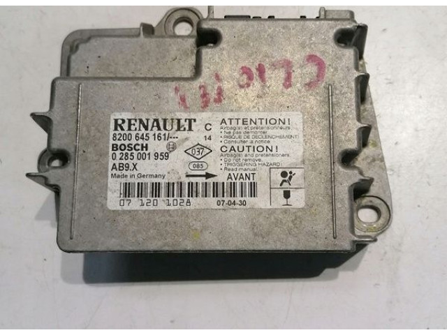 Блок подушек безопасности 8200645161   Renault Clio III