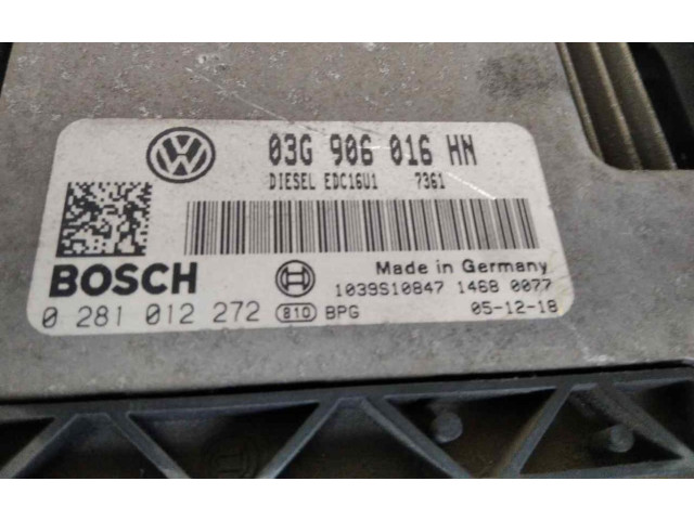 Řídící jednotka 0281012272 Volkswagen Caddy 2006