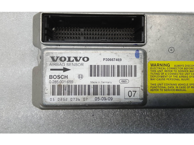 Блок подушек безопасности P30667469, 0285001655   Volvo V70