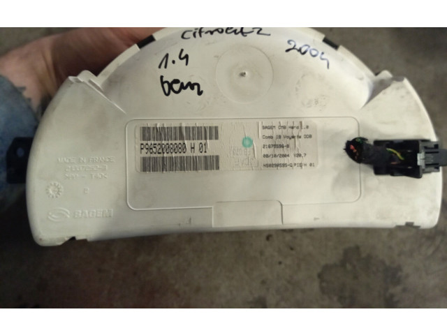 Панель приборов 9652008080, 21673702   Citroen C2       