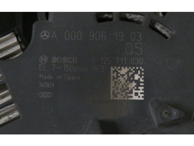 Генератор A0009061903, A0009061903 Mercedes-Benz A W176