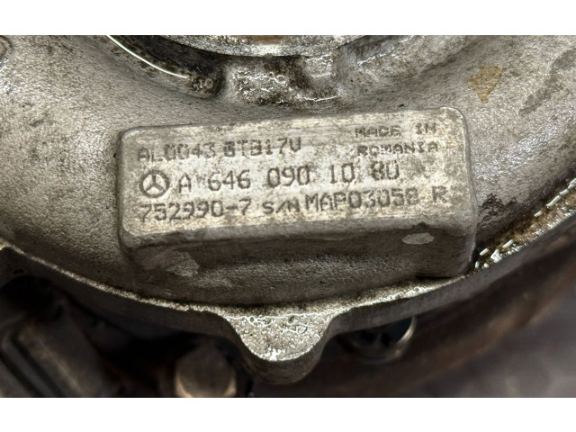 Turbodmychadlo Турбина A6460901080, 7529907 Mercedes-Benz C W204