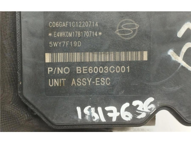 Блок ABS 4892034000, 0140001 SsangYong Korando