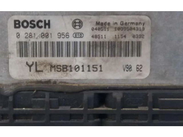 Блок управления двигателем Блок управления 0281001956   MG ZS