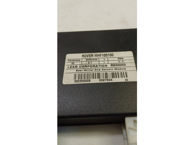 Блок управления HHF100100, 532200003   Rover 75