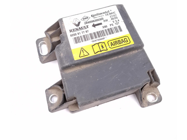 Блок подушек безопасности 8200817787, X90PS127   Dacia Logan I