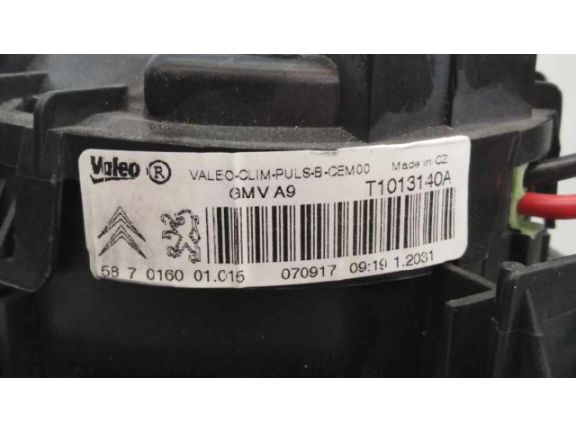 Вентилятор печки    587016001015, E3-B2-39-1   Peugeot 2008 II