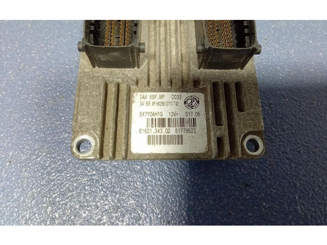 Блок управления двигателем Блок управления 51779527, 51779527 Fiat Albea