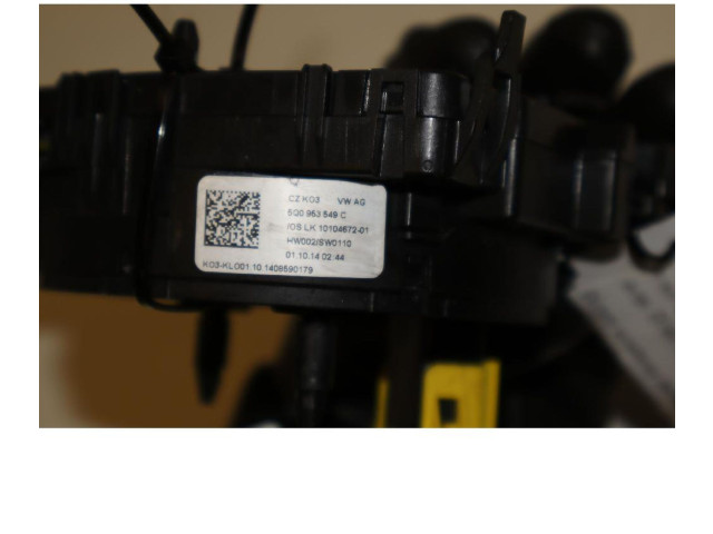 Подрулевой шлейф SRS 5Q0953549C Skoda Octavia Mk3 (5E)