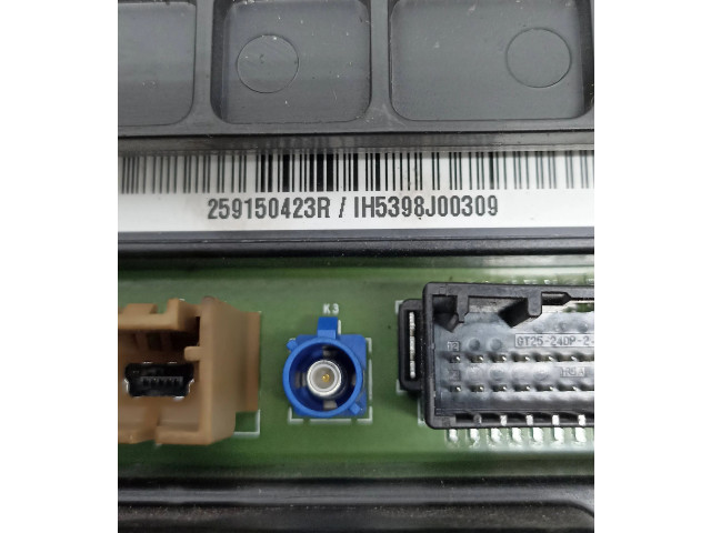Дисплей    259150423R, LH5398J00309   Renault Captur
