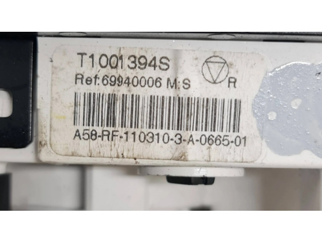 Блок управления климат-контролем T1001394S, 69940006   Citroen C3 Picasso