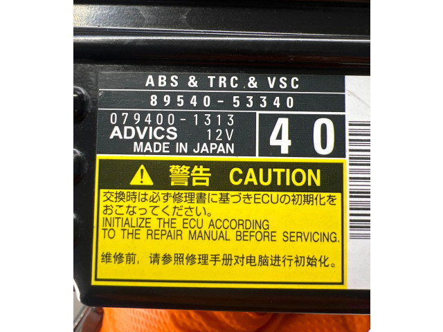 Блок управления АБС 8954053340, 0794001313   Lexus IS III XE30