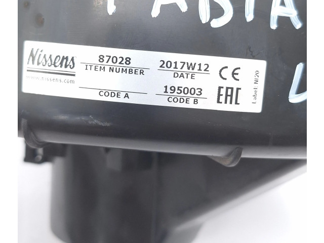 Вентилятор печки 87028, 195003 Skoda Fabia Mk1 (6Y)