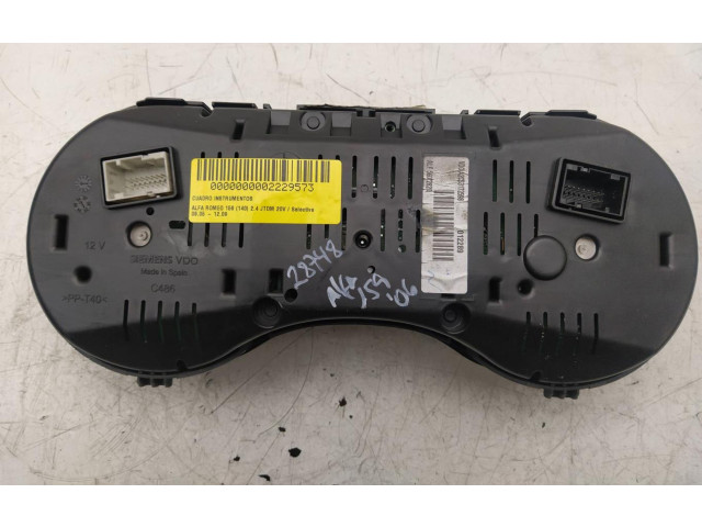 Панель приборов 60696626 Alfa Romeo 166