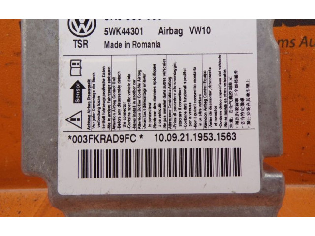 Блок подушек безопасности 5K0959655D, 5K0959655D Volkswagen Golf VI