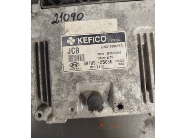 Блок управления двигателя 391992b086, 39199-2b086 Hyundai ix20