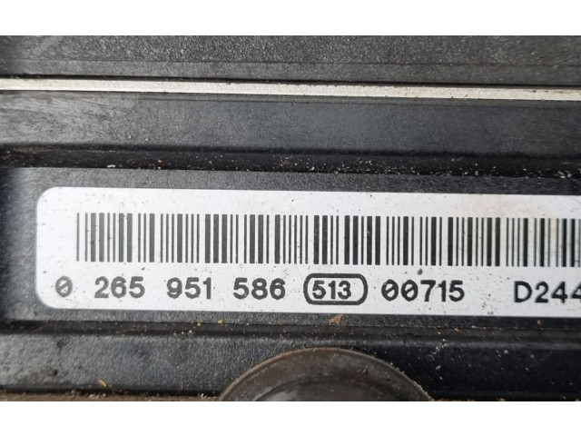 Блок АБС 0265251512, 27536SC021   Subaru  Forester SH  2008 - 2013 года