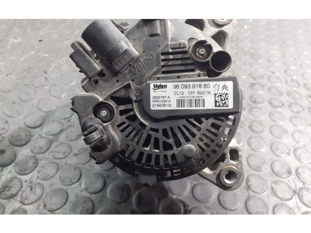 Генератор 9809391880, 2625767A   Peugeot 2008 I      