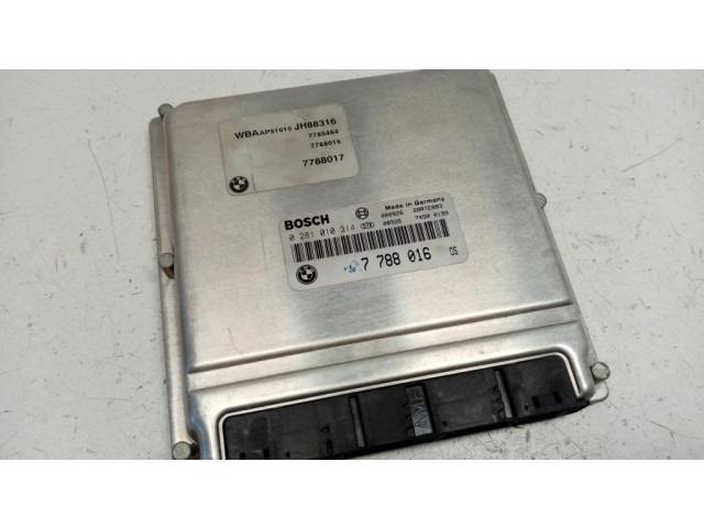 Řídící jednotka 7788016, 13617788016 BMW 3 E46 2000