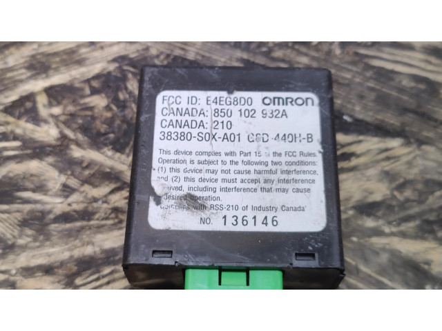 Блок управления 850102932A, 38380S0XA01 Honda Odyssey