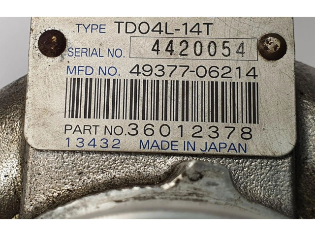 Турбина Volvo XC90 36012378