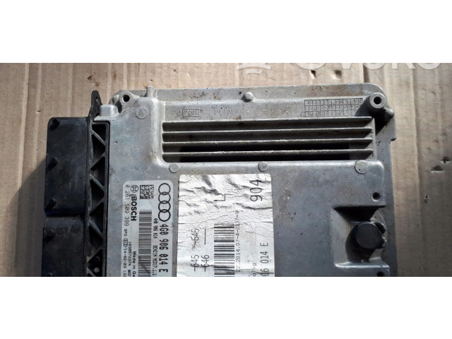 Блок управления двигателя 4G0906014E, 0261S09399 Audi A7 S7 4G