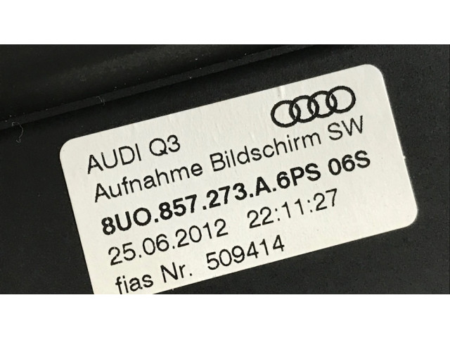 Дисплей 8U0857273A Audi Q3 8U