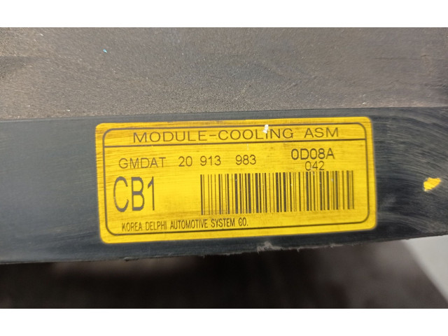 Вентилятор радиатора     96829535    Chevrolet Captiva 