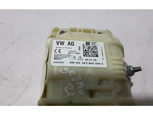 Надувная подушка для пассажира 5E3880204E Skoda Octavia Mk4