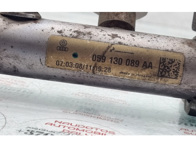 Топливная рампа 059130089AA   Audi A6 S6 C6 4F   для двигателя BPP