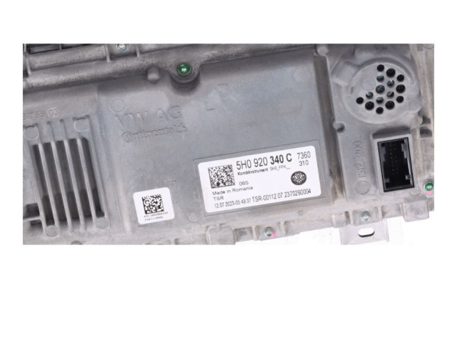 Панель приборов 5H0920340C Volkswagen Golf VIII