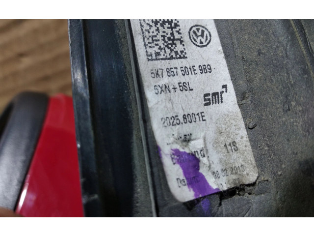 Зеркало электрическое        Volkswagen Golf VI  2008 - 2013 года   