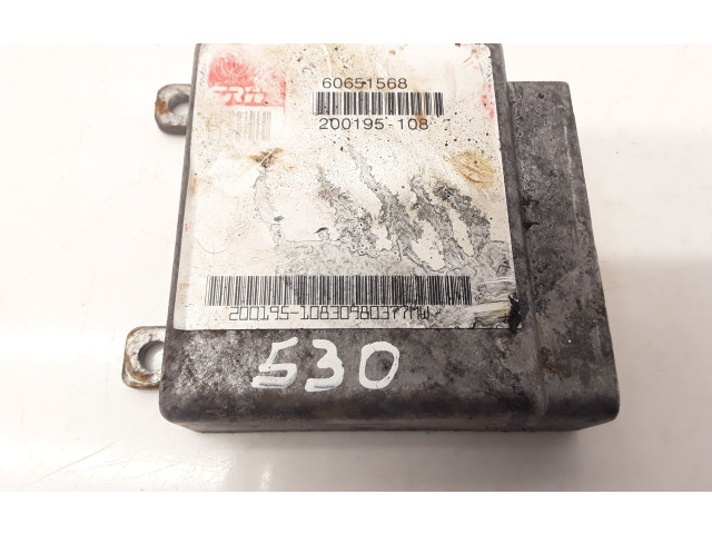 Блок подушек безопасности 60651568, 200195108 Alfa Romeo 166