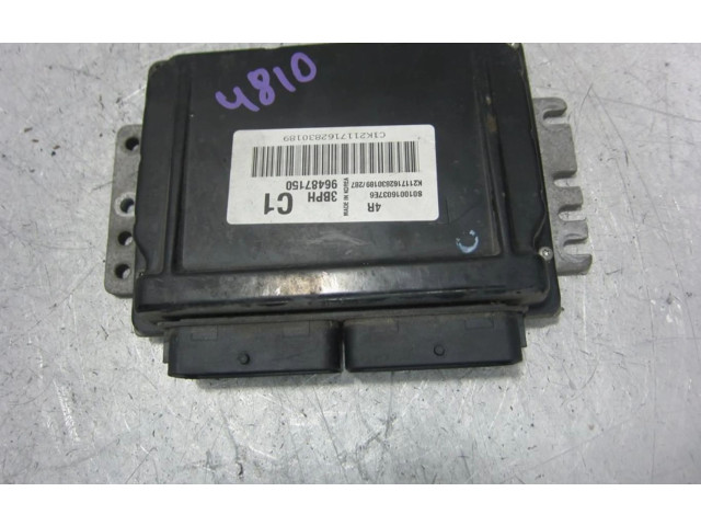 Блок управления двигателем Блок управления 96487150   Chevrolet Rezzo