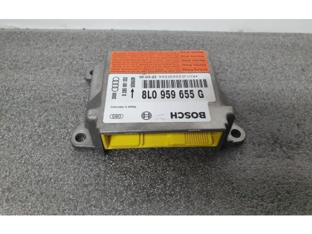 Блок подушек безопасности 8L0959655G, 0285001352 Audi A3 S3 8L