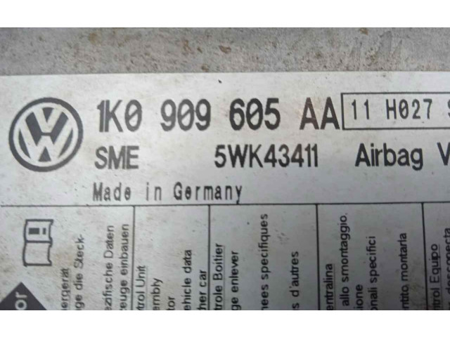 Блок подушек безопасности SIEMENS Skoda Octavia Mk2 (1Z)